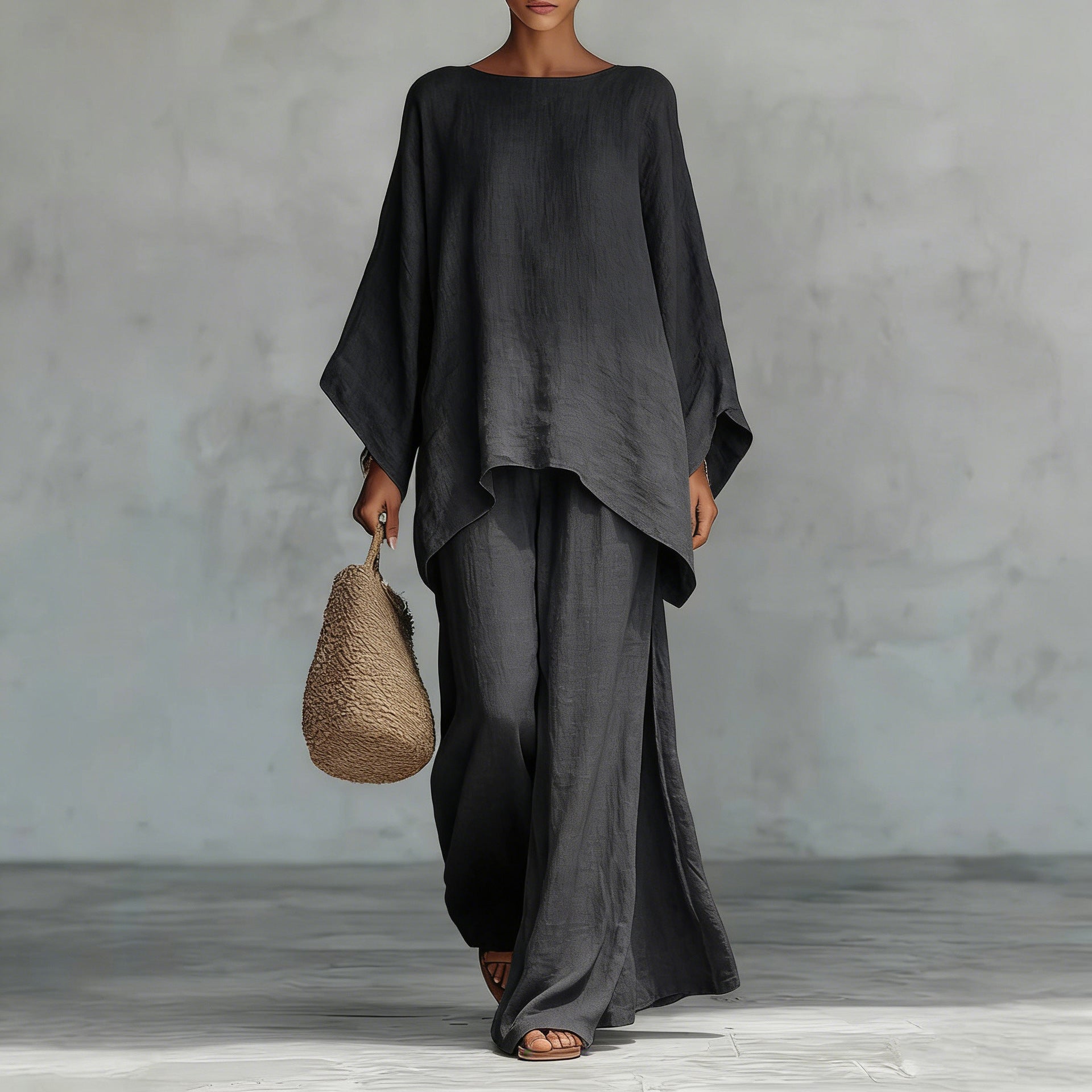 Ensemble aérien pour femmes en tissu doux avec coupe ample Echo Archiv