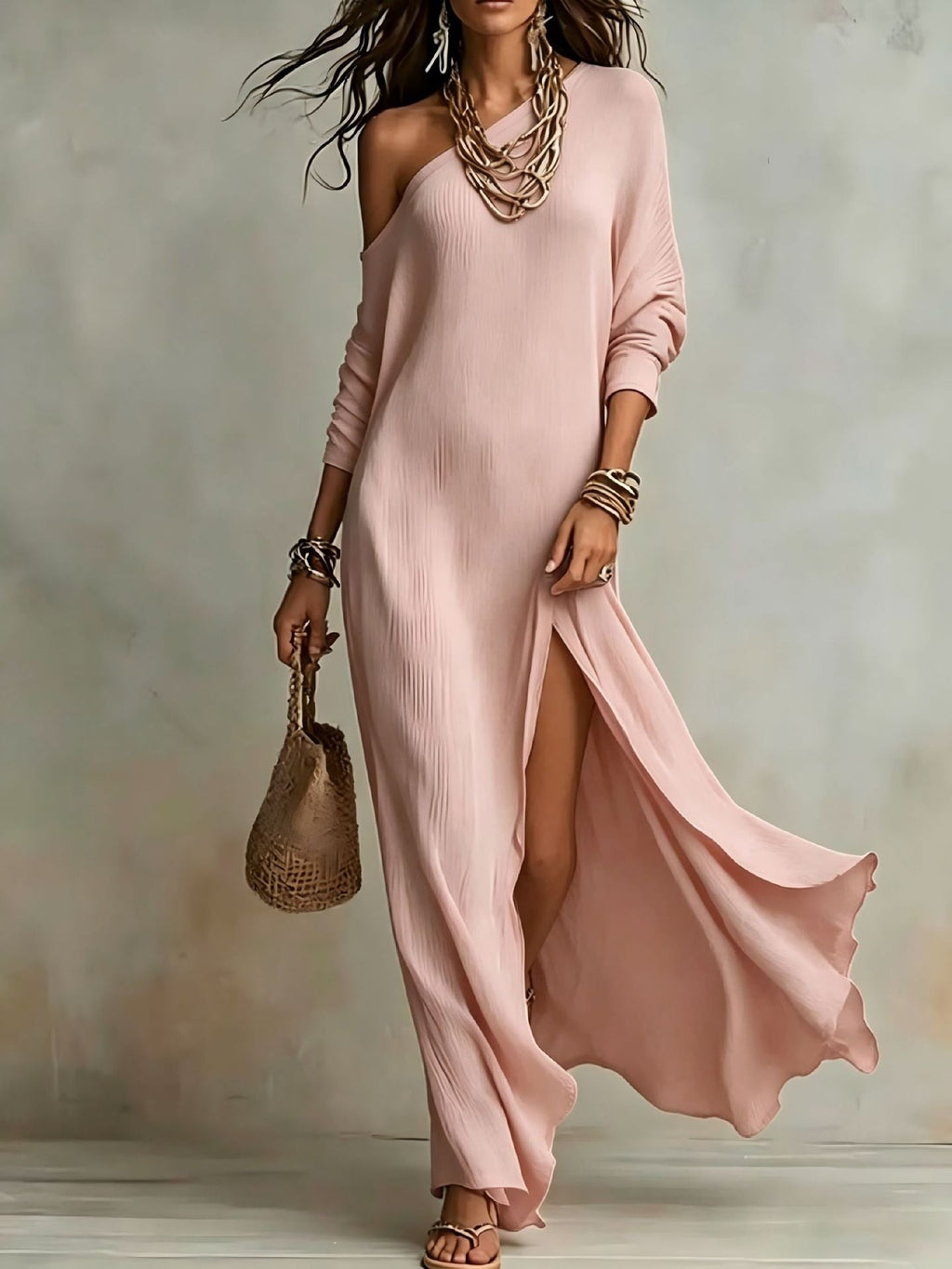 MOREAU LYON | ROBE À UNE ÉPAULE POUR FEMMES