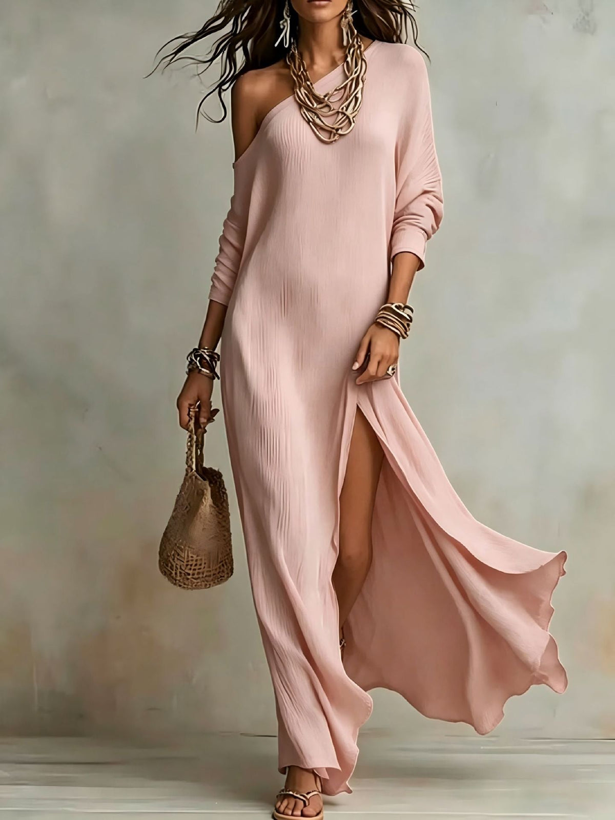 MOREAU LYON | ROBE À UNE ÉPAULE POUR FEMMES