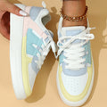 Echoarchiv | Baskets colorblock pastel avec semelle chunky pour femmes