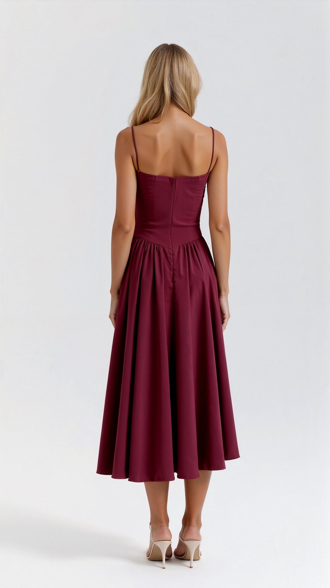 Robe Midi Cocktail Corset Mignonne Odette