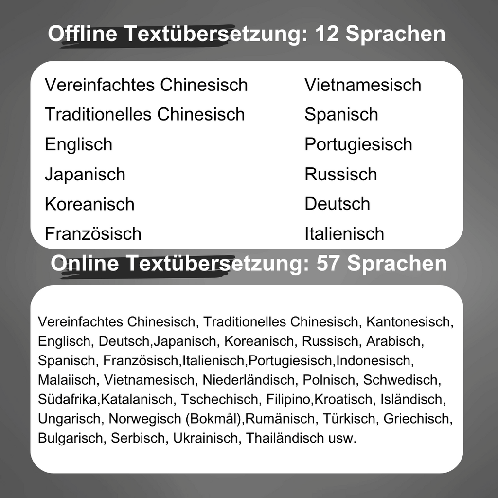 LingoScan Stylo Traducteur de Langue | Traduction directe, précise et hors ligne