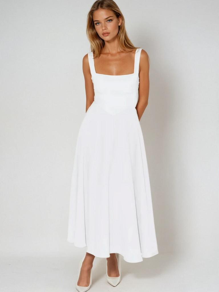 Scarlett™ - Robe Midi Classique
