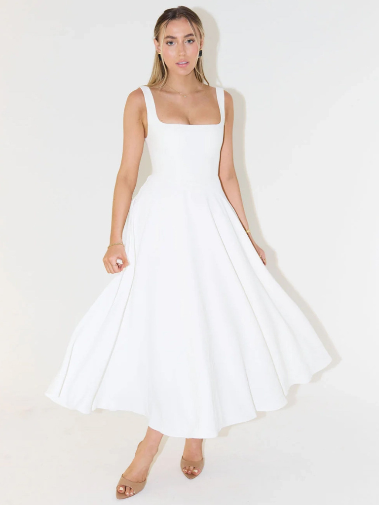 Scarlett™ - Robe Midi Classique
