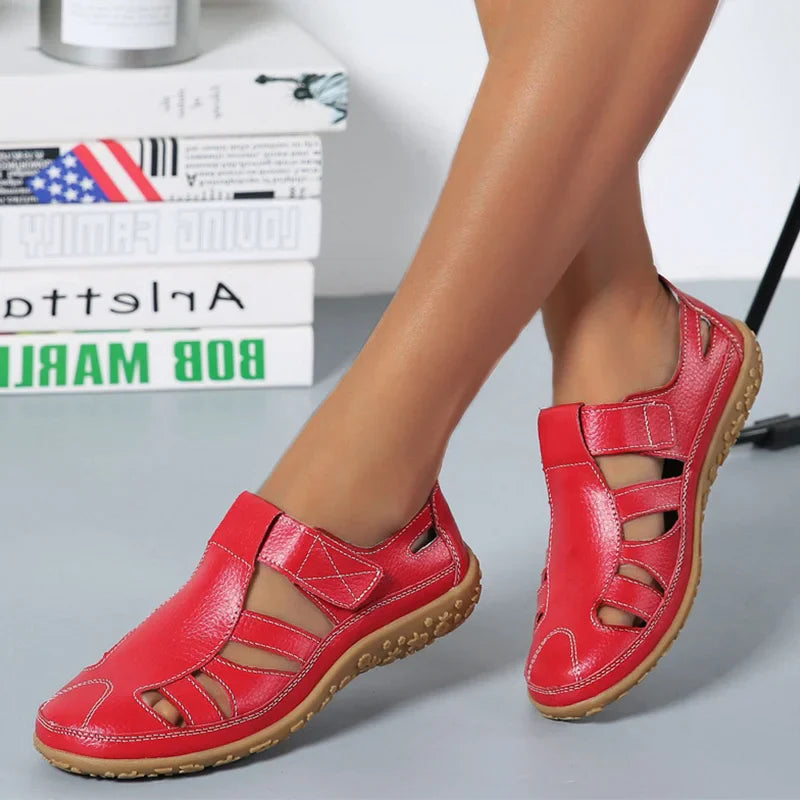Sandales Orthopédiques Femme | Confort & Velcro