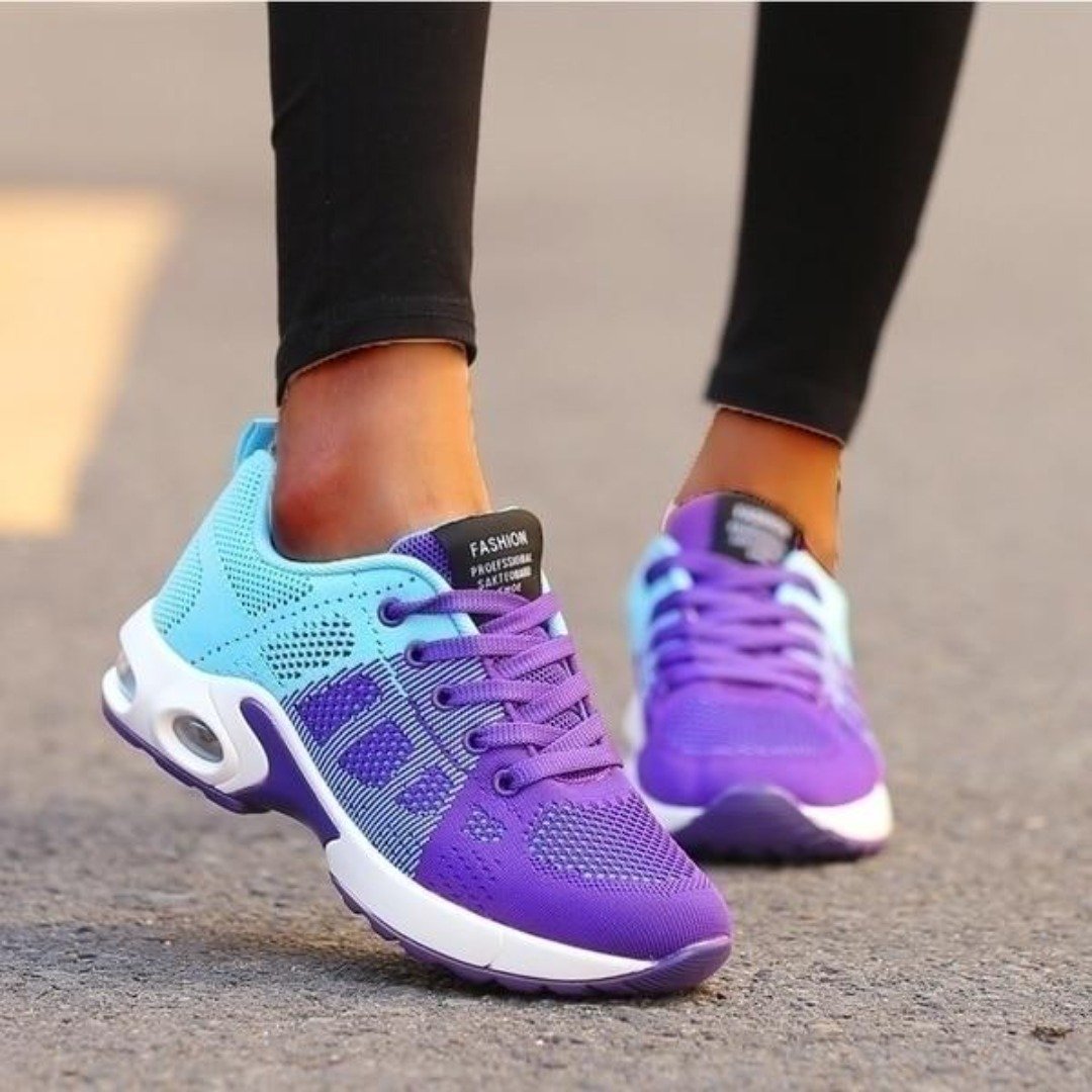 Baskets Orthopédiques Femmes | Confortables & Sportives avec Amorti Air