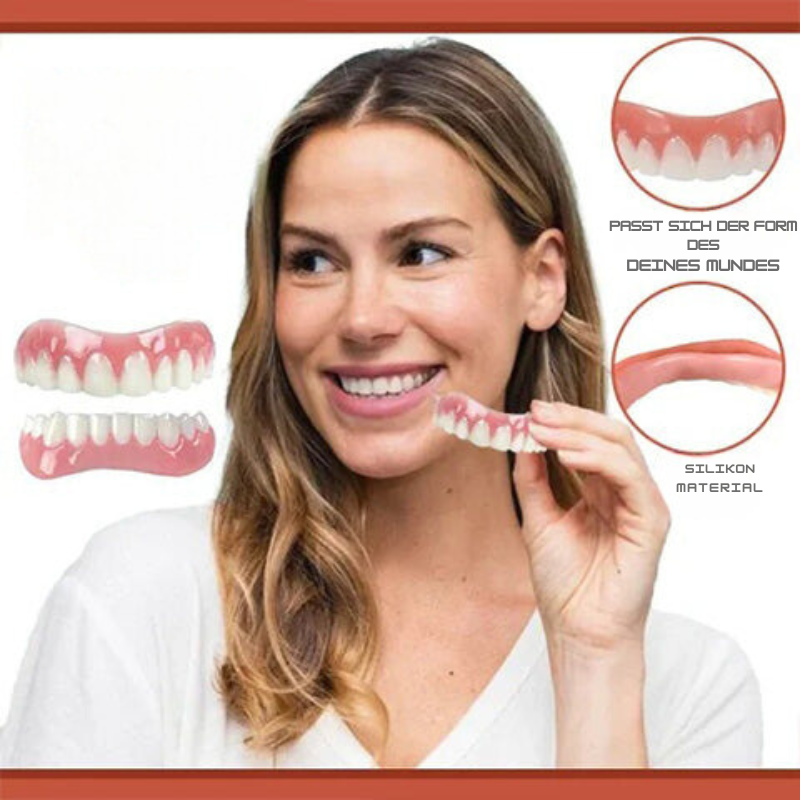 Set de Prothèses en Silicone Biocompatible pour un Ajustement Sans Douleur et un Sourire Naturel