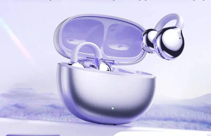Casque Bluetooth LuxoSound avec Clip d'Oreille | Confort Sans Fil et Excellente Qualité Sonore pour la Route