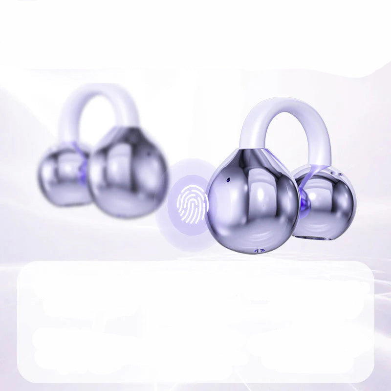 Casque Bluetooth LuxoSound avec Clip d'Oreille | Confort Sans Fil et Excellente Qualité Sonore pour la Route