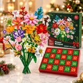 Calendrier de l'Avent Fleurs 2026 – Créez Votre Propre Bouquet de Noël Magique