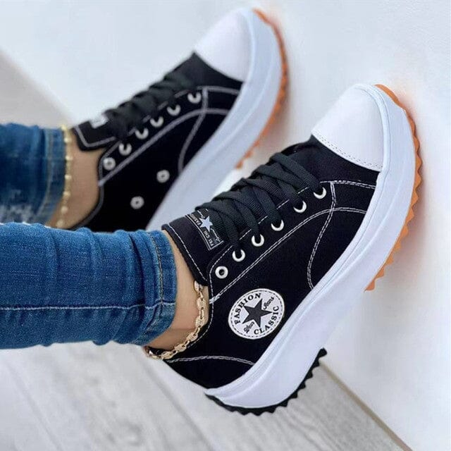 Baskets pour femmes avec fonction orthopédique et design tendance | Heidi-Mode