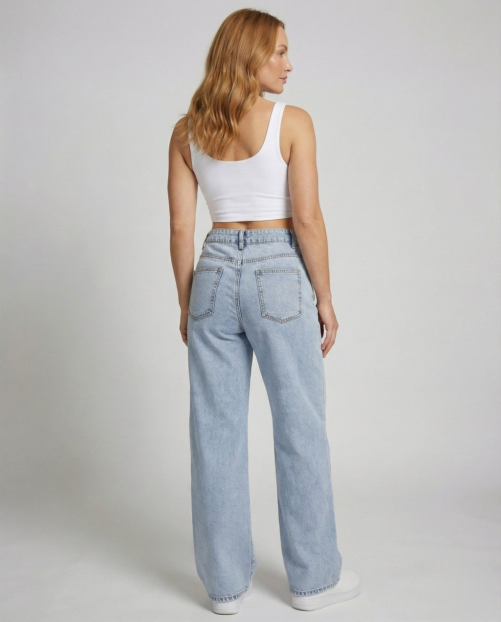 Jean vintage évasé pour femmes