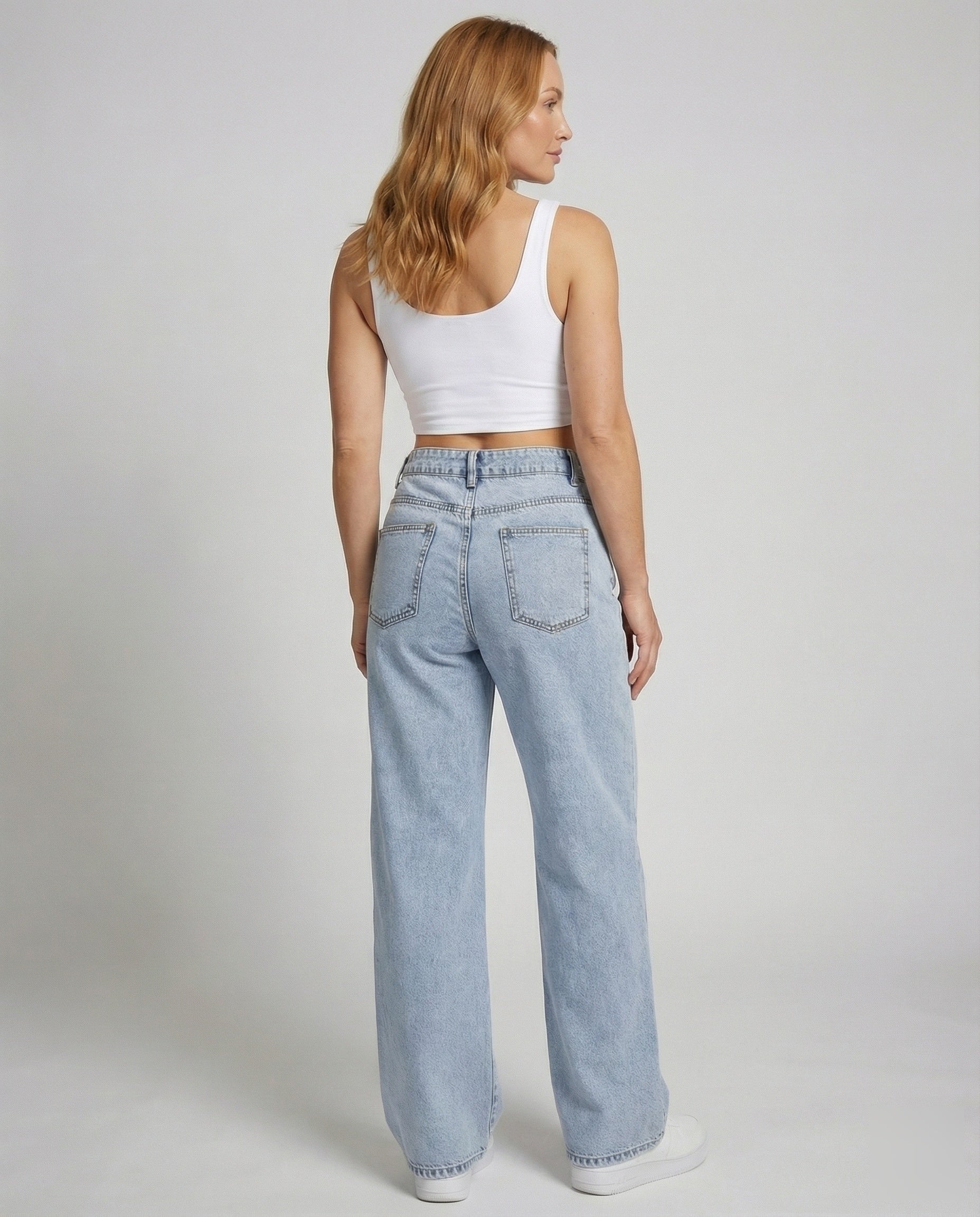 Jean vintage évasé pour femmes