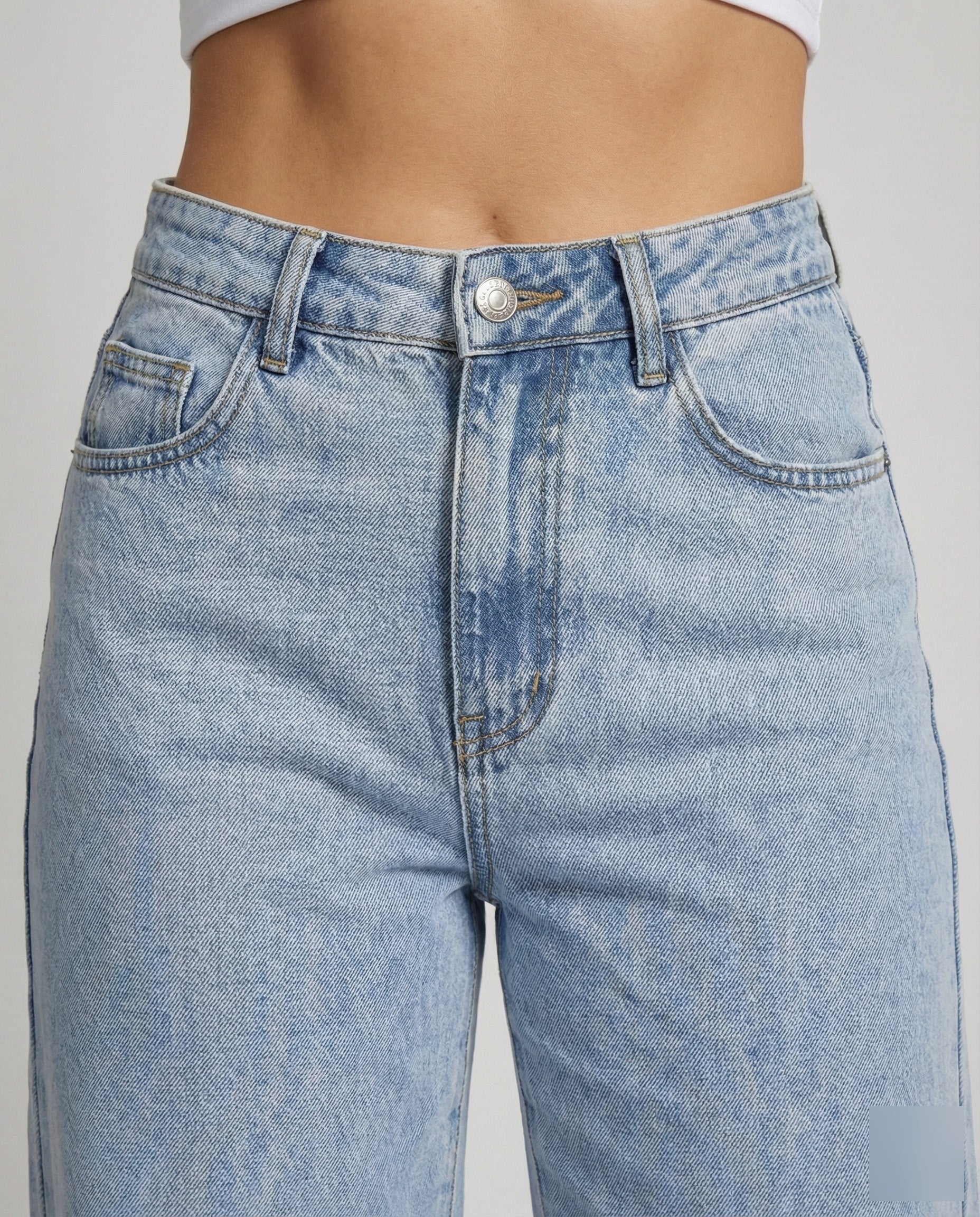 Jean vintage évasé pour femmes