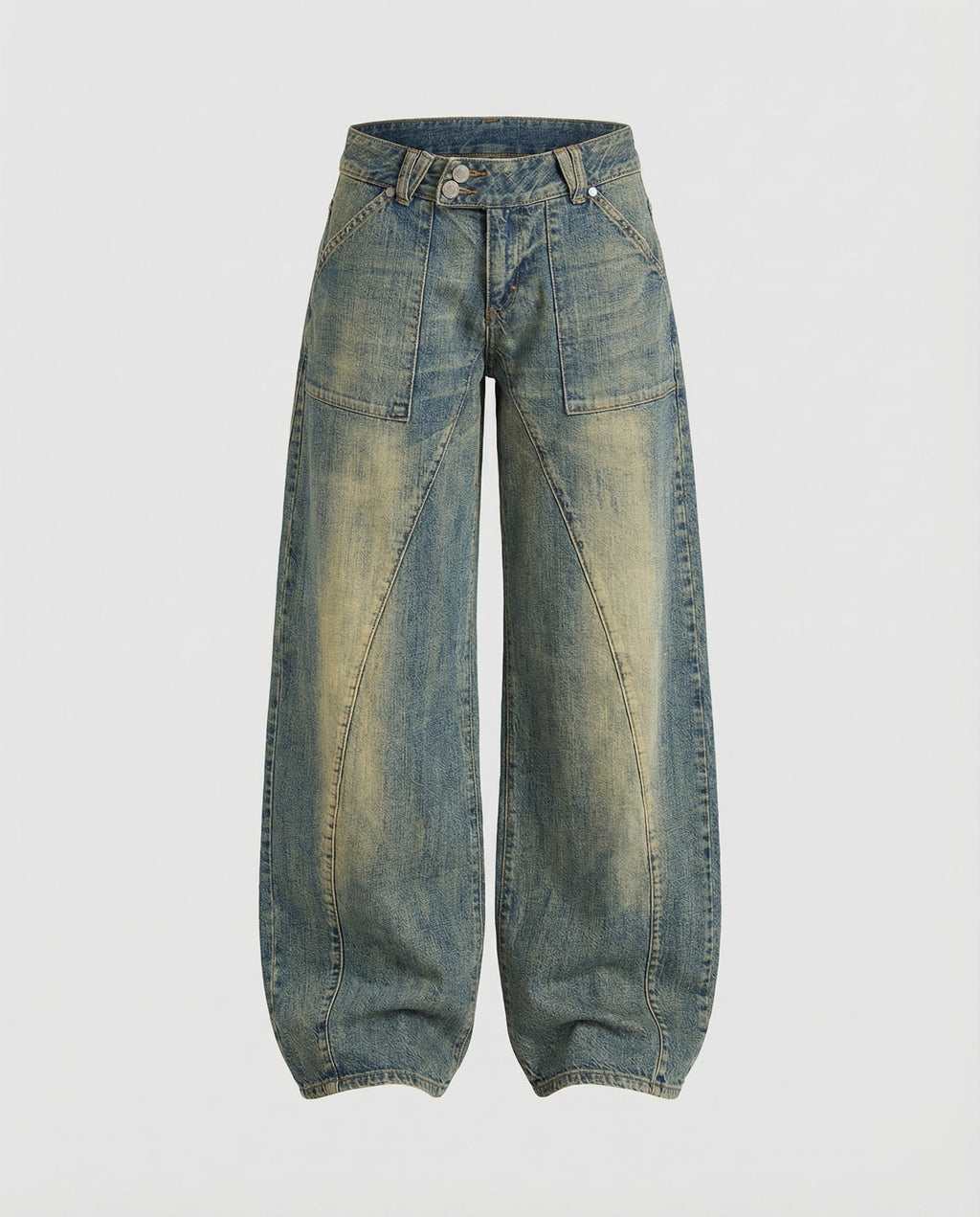 Jeans Femme Relaxed Wide Leg