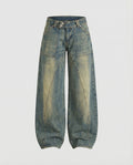 Jeans Femme Relaxed Wide Leg