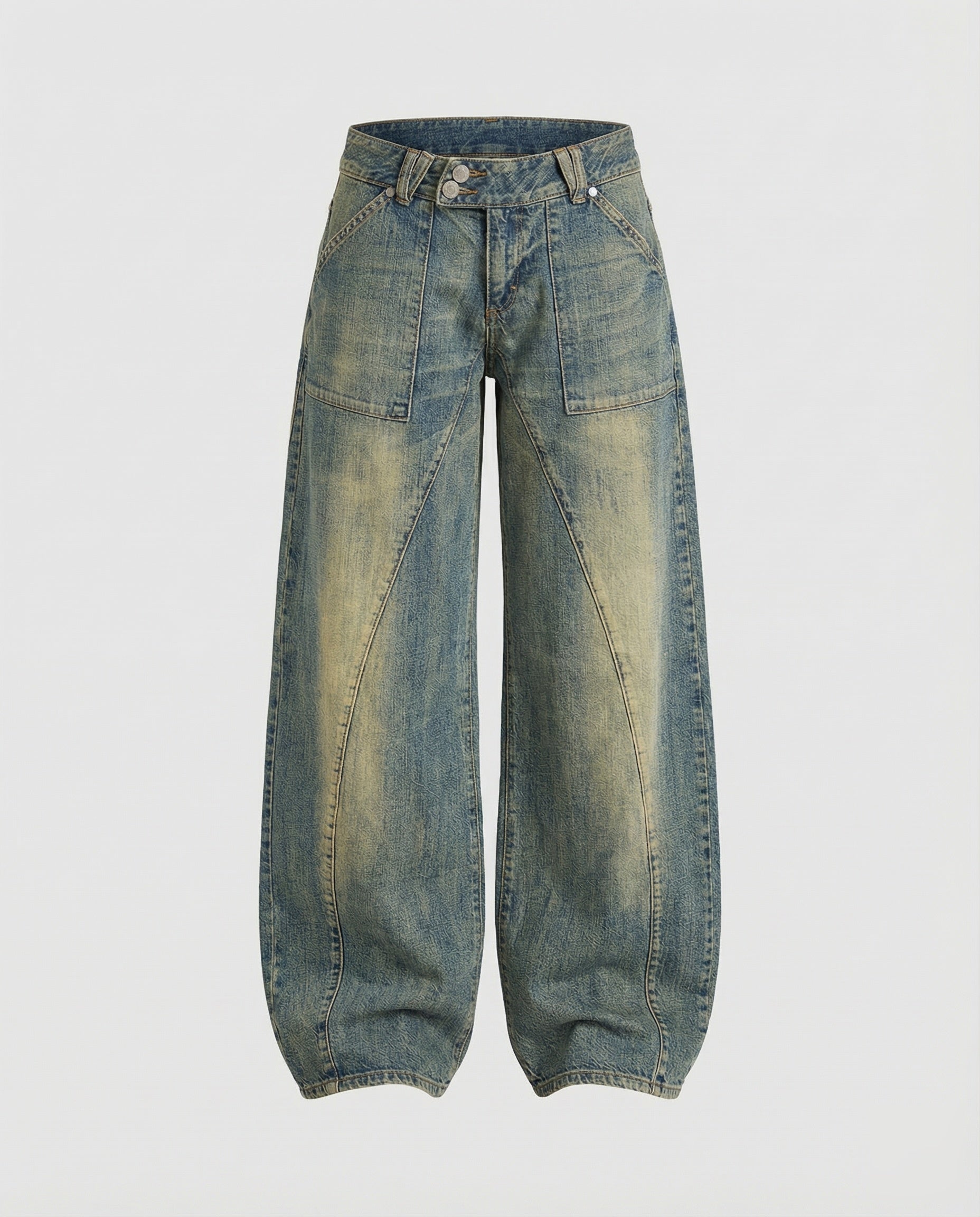 Jeans Femme Relaxed Wide Leg