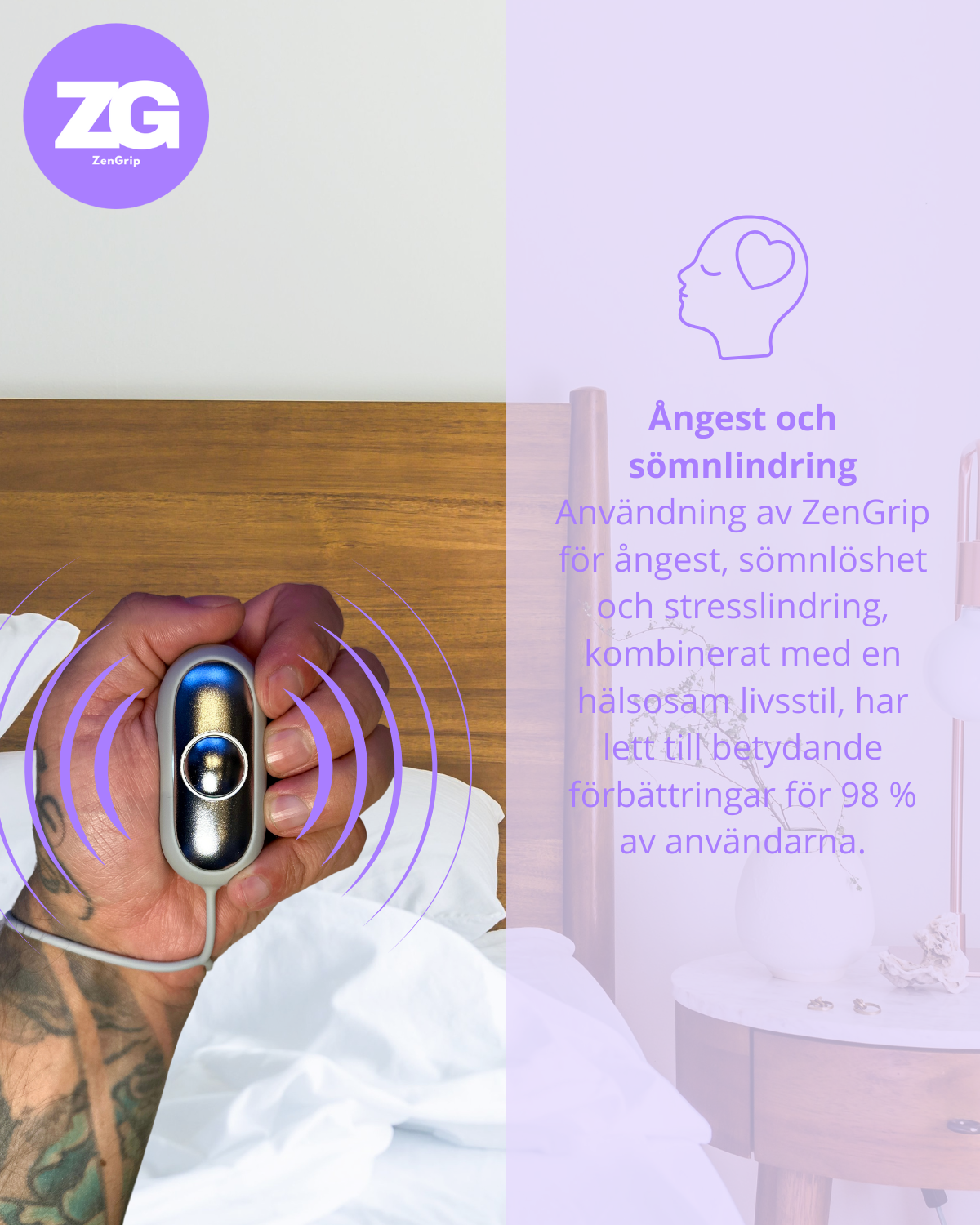 CalmWave Aide au Sommeil | Détends-toi, Recharge-toi et Dors Mieux