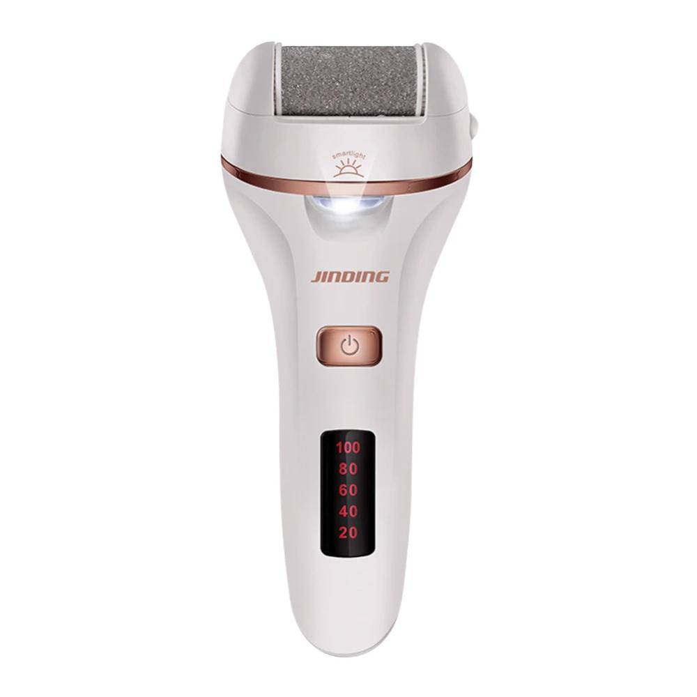 Rasoir Électrique Rechargeable pour Callosités des Pieds - Éliminateur de Peau Rugueuse pour les Pieds