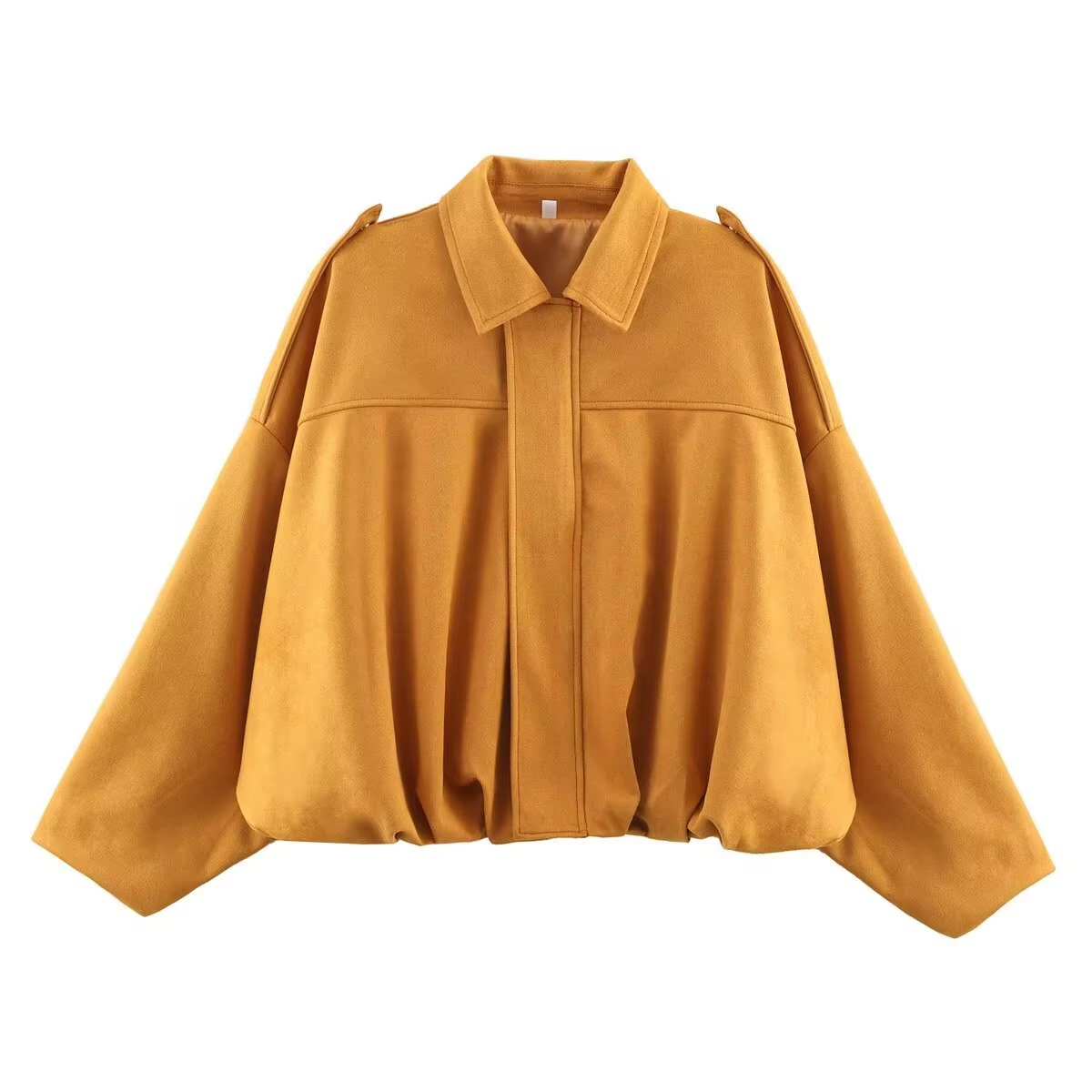 Veste Bomber Vintage Oversized pour Femmes