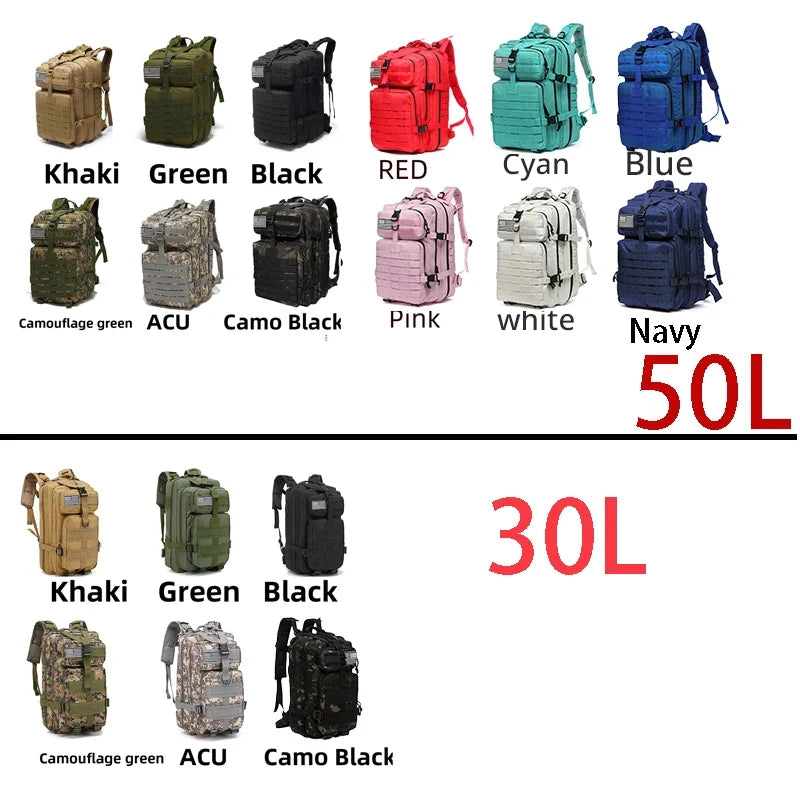 Sac à Dos d'Urgence Étanche 30L – Idéal pour l'Évacuation