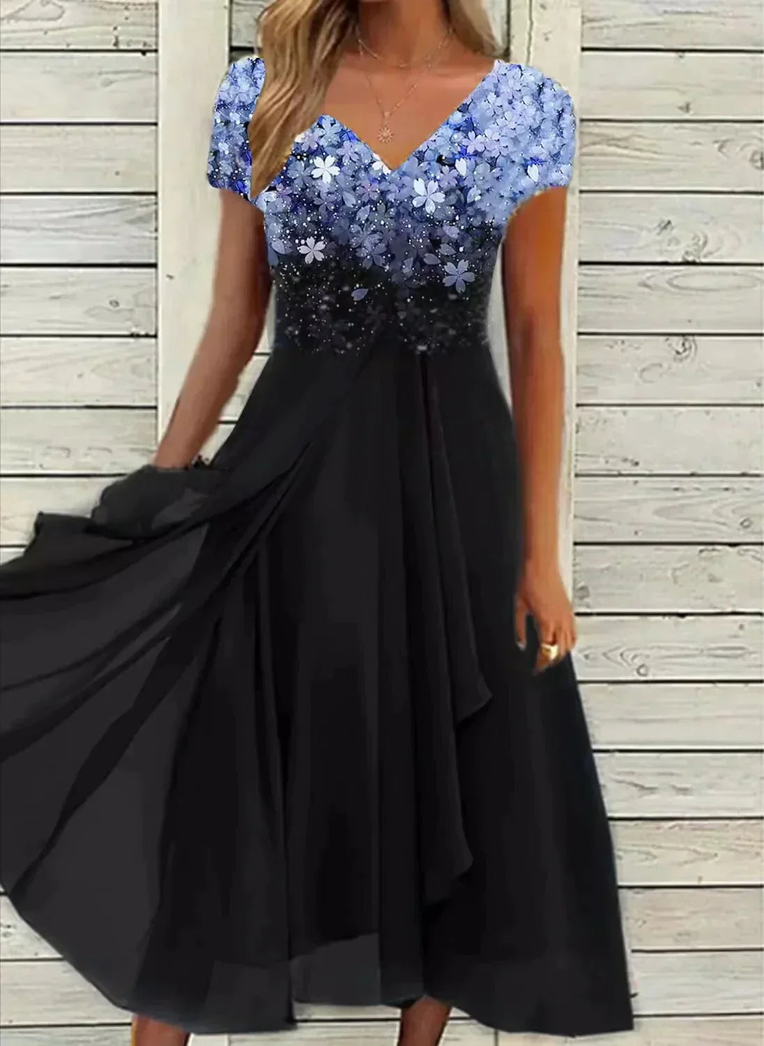 Robe en Chiffon pour Femmes