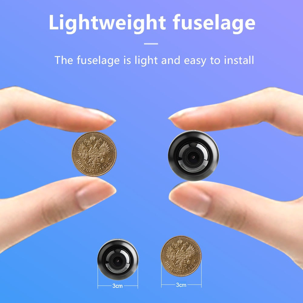 LuxVision Elite Mini Caméra | Surveillance sans fil 1080P HD pour une surveillance discrète