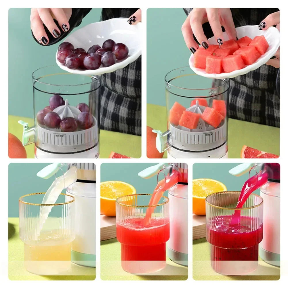 QuickJuice Extracteur de Jus | Extracteur de Jus Électrique Portable Rechargeable