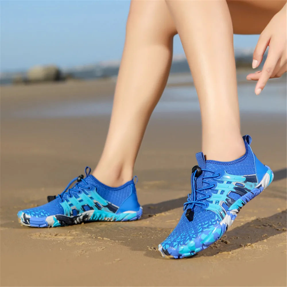 Chaussures aquatiques avec sensation pieds nus
