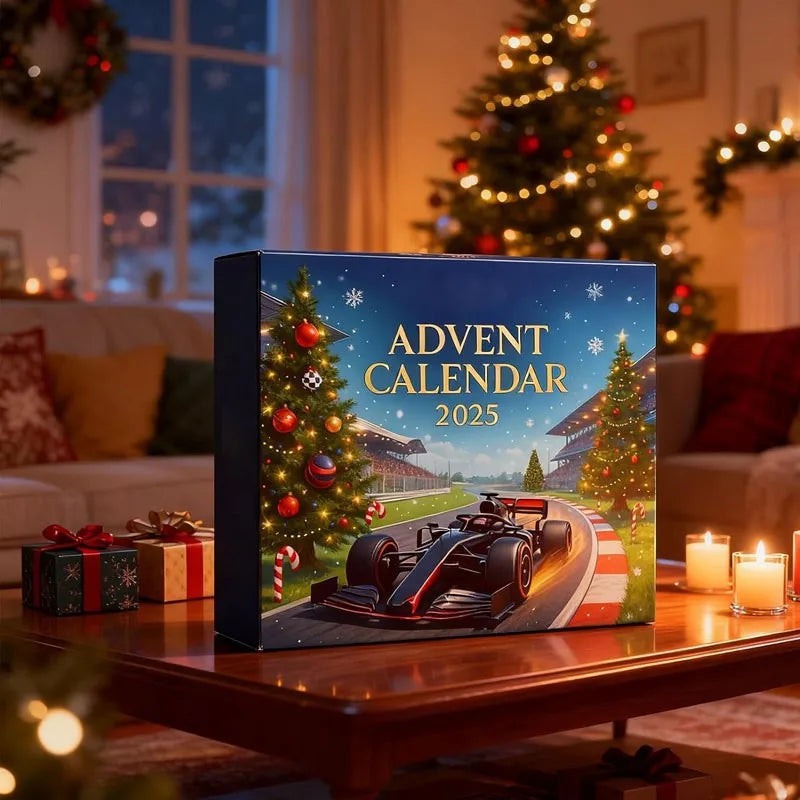 Calendrier de l'Avent Formule 1 2026 – 24 Jours de Surprises de Course
