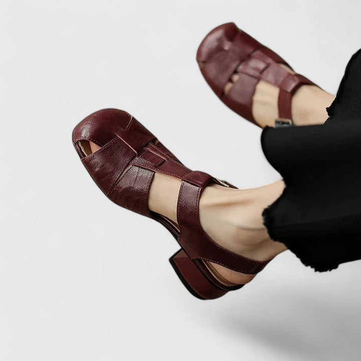 Elodie | Sandales élégantes pour femmes, cuir de haute qualité.