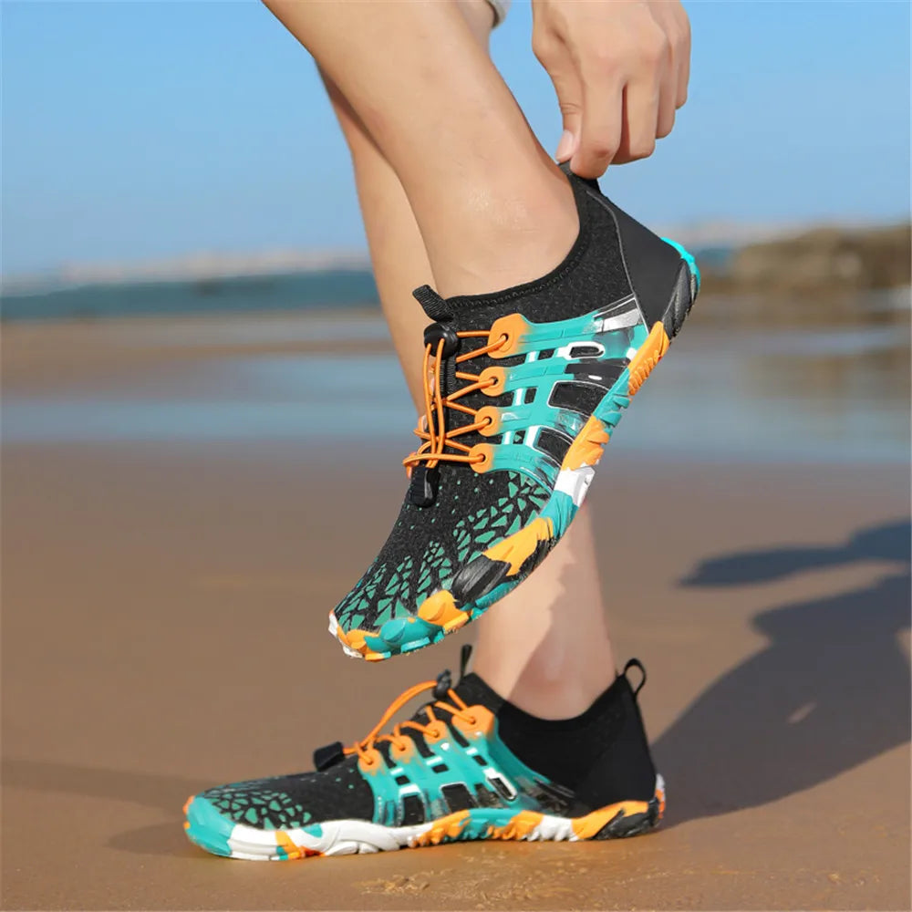 Chaussures aquatiques avec sensation pieds nus