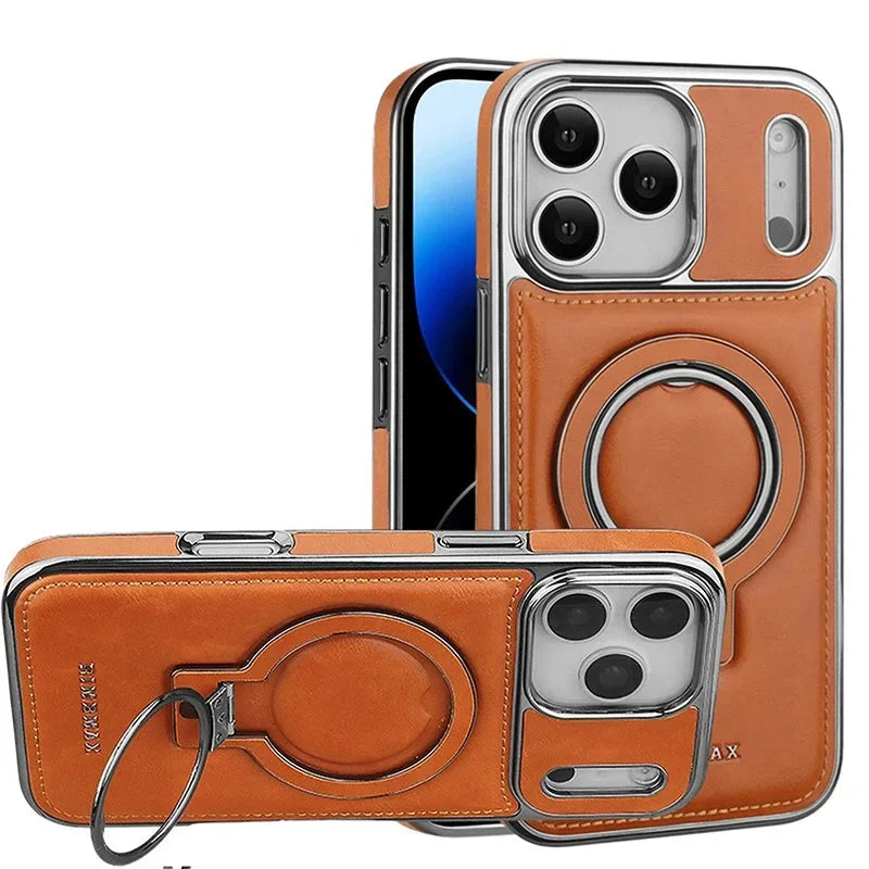 Norvex | Coque en Cuir Luxe pour iPhone Protection Premium et Style