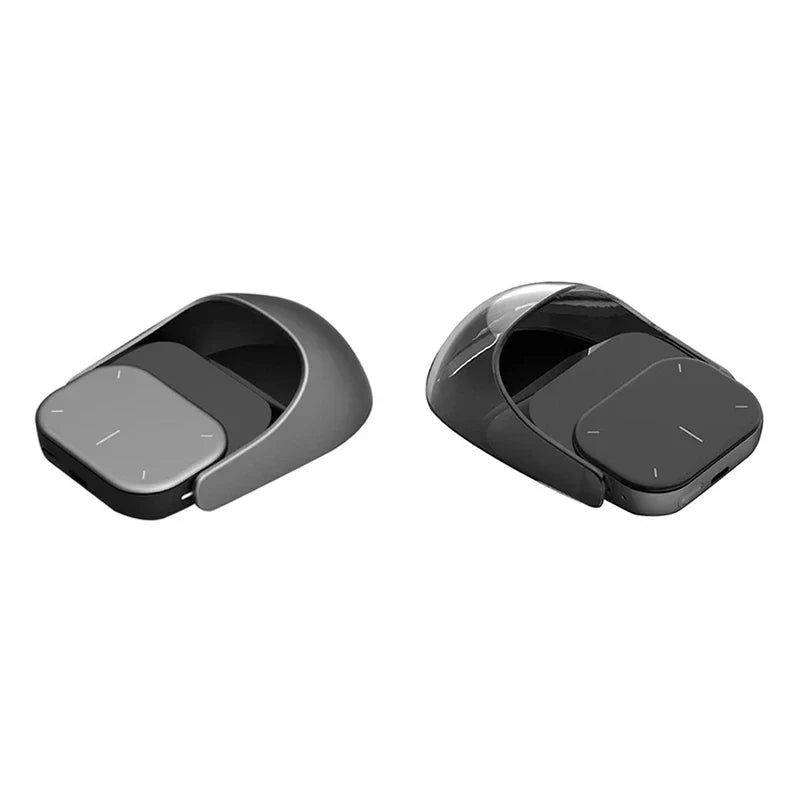 AirGlide Souris Aérienne Bluetooth | Pavé Tactile Sans Fil & Pointeur Laser pour un Contrôle Transparent