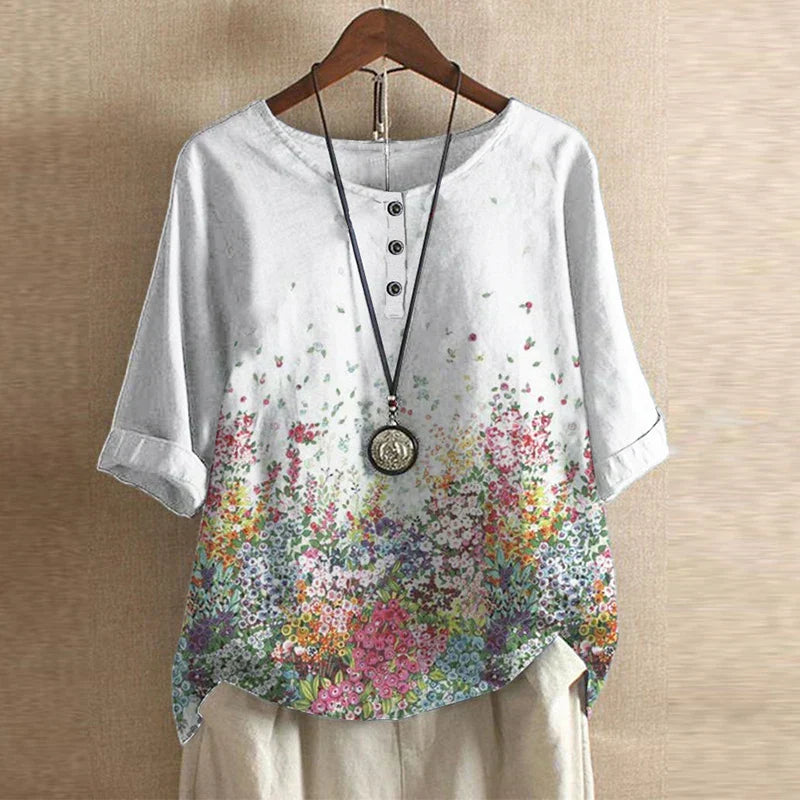 Anya™ | Blouse rétro inspirée