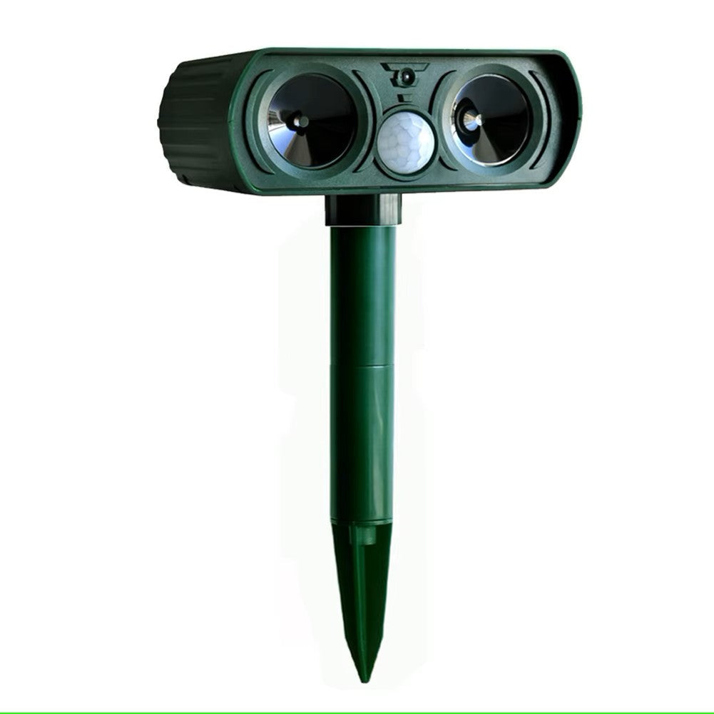 AviGuard Luxe Appareil de Dissuasion Ultrasonique Solaire | Dissuasion efficace des oiseaux et des animaux pour des espaces extérieurs sereins