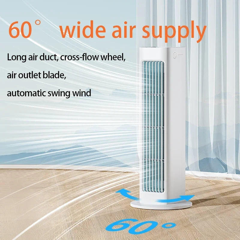 AeroBreeze Ventilateur sans Lame | Silencieux et moderne avec télécommande et 3 vitesses
