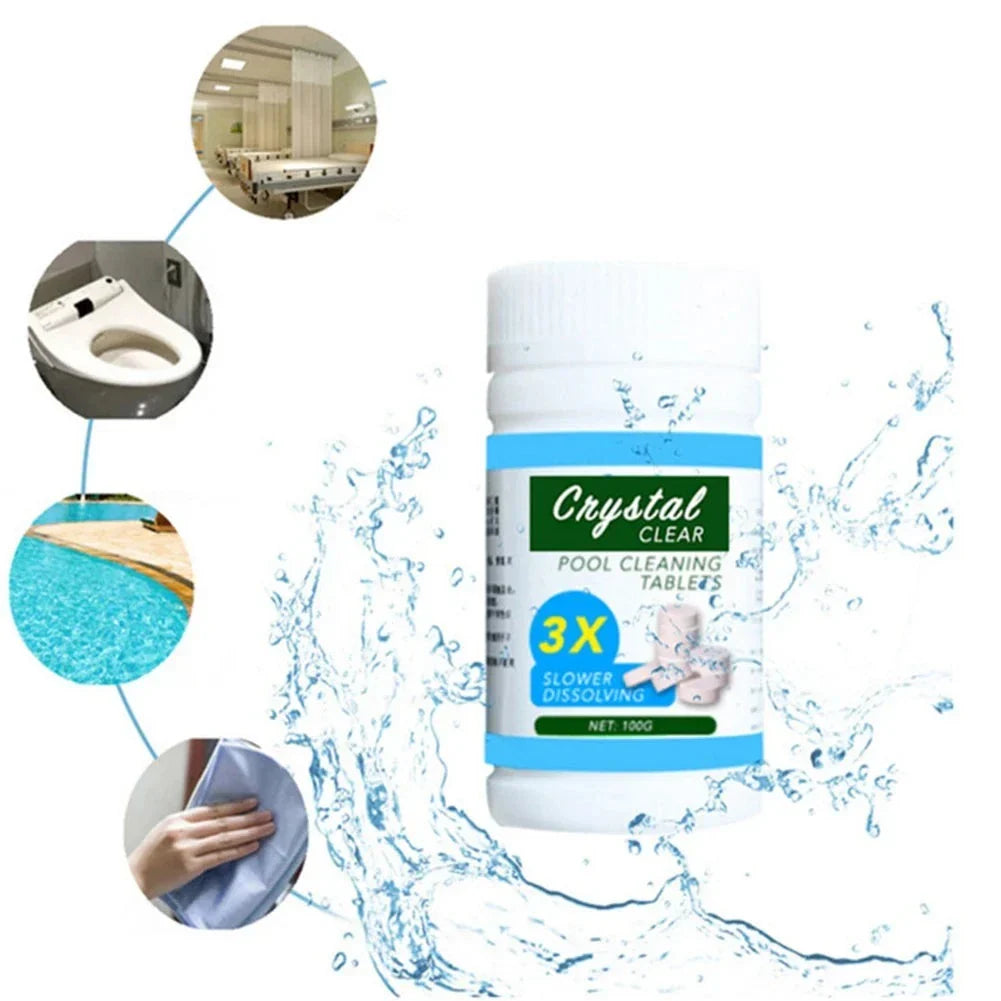 Tablettes WhirlPool | faites briller l'eau en un rien de temps | 100 pièces