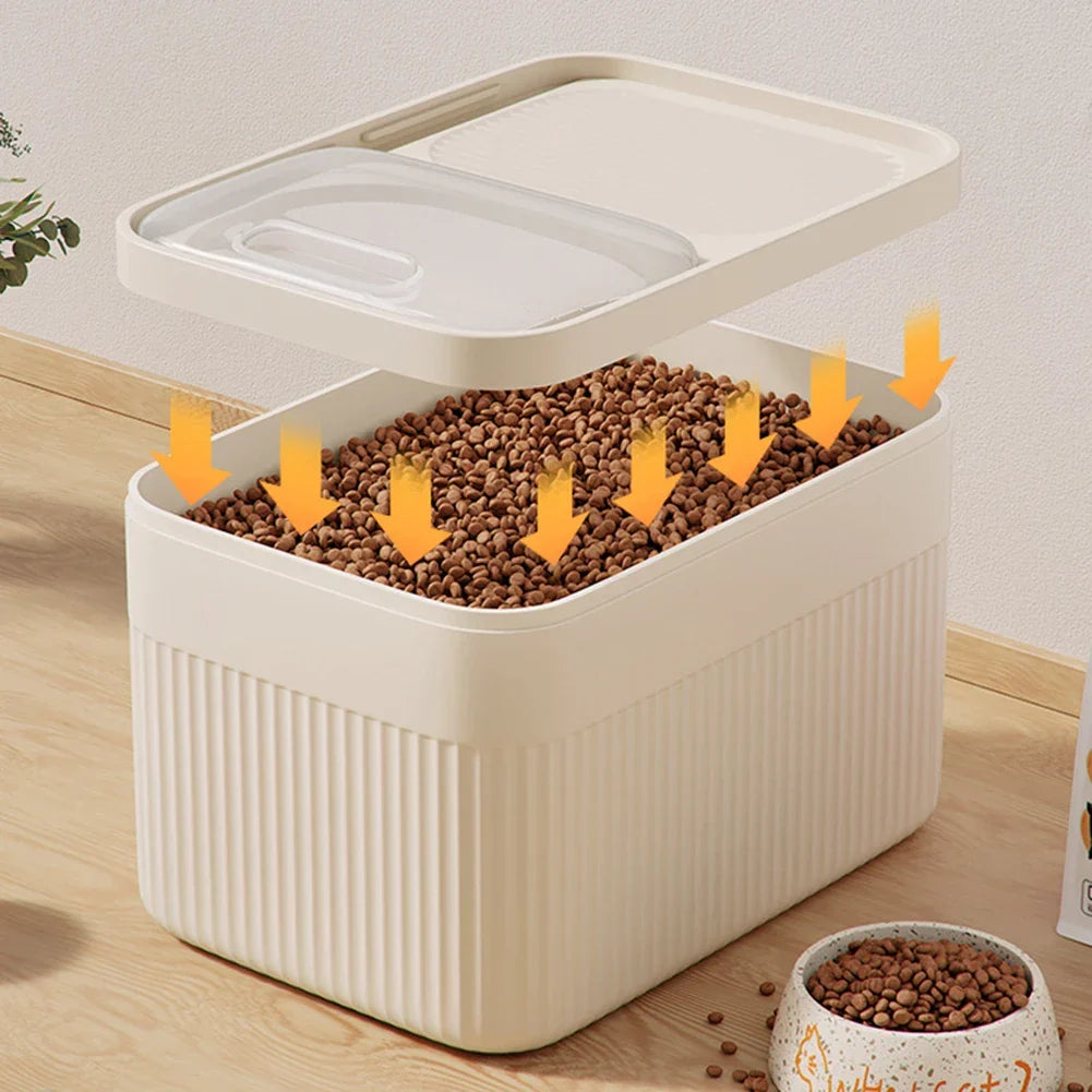 FutterBox FrischGut | Hermétique & Résistant à l'humidité | 5/10/15L | Pour la nourriture pour chiens et chats