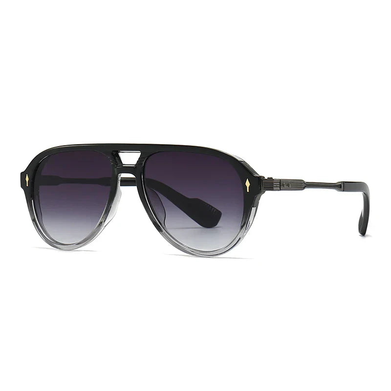 Lunettes de Soleil Aviateur Rétro Jade