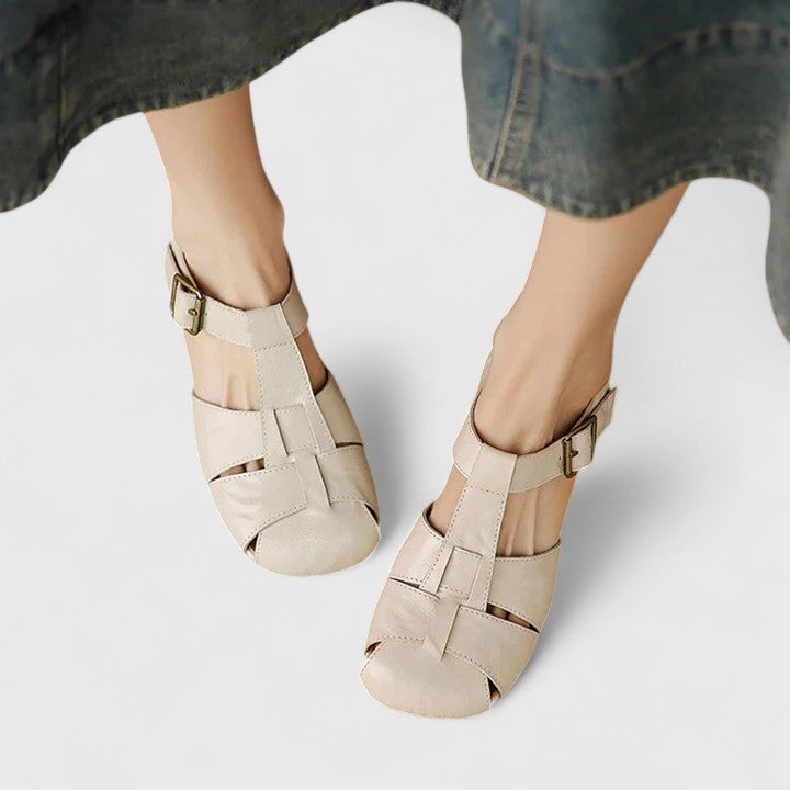 Elodie | Sandales élégantes pour femmes, cuir de haute qualité.
