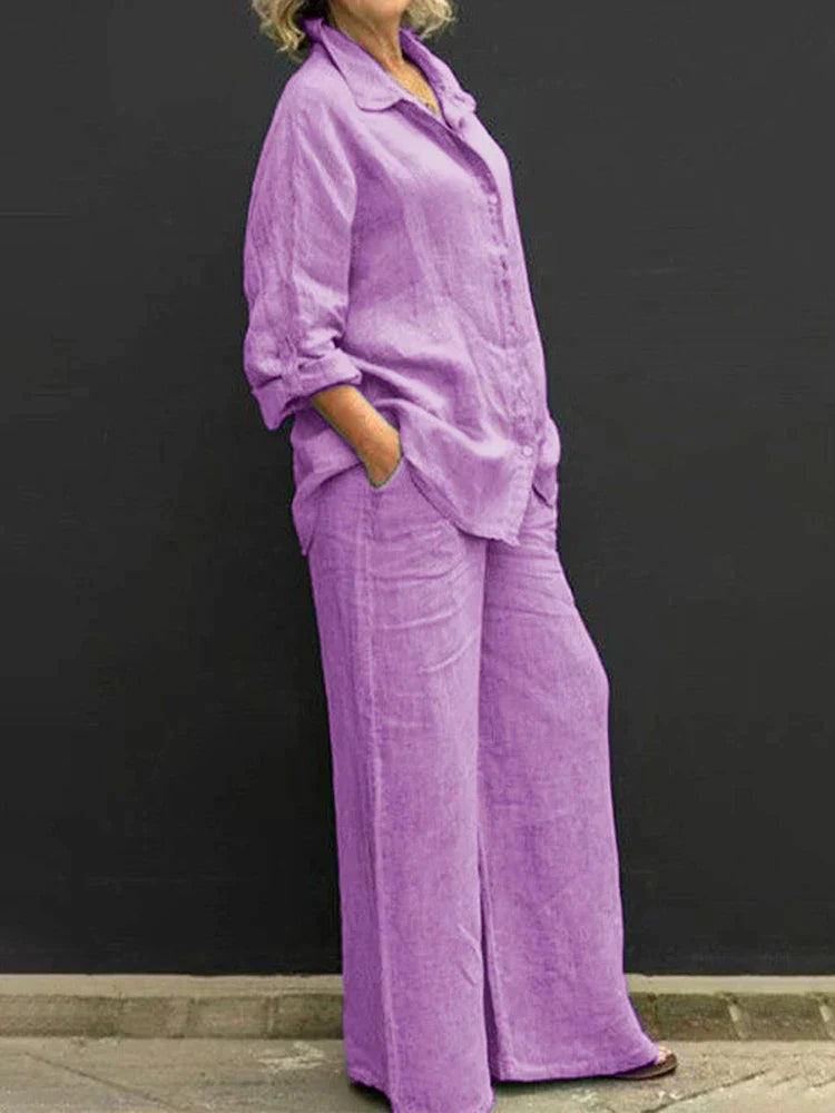 Ensemble en coton pour femmes