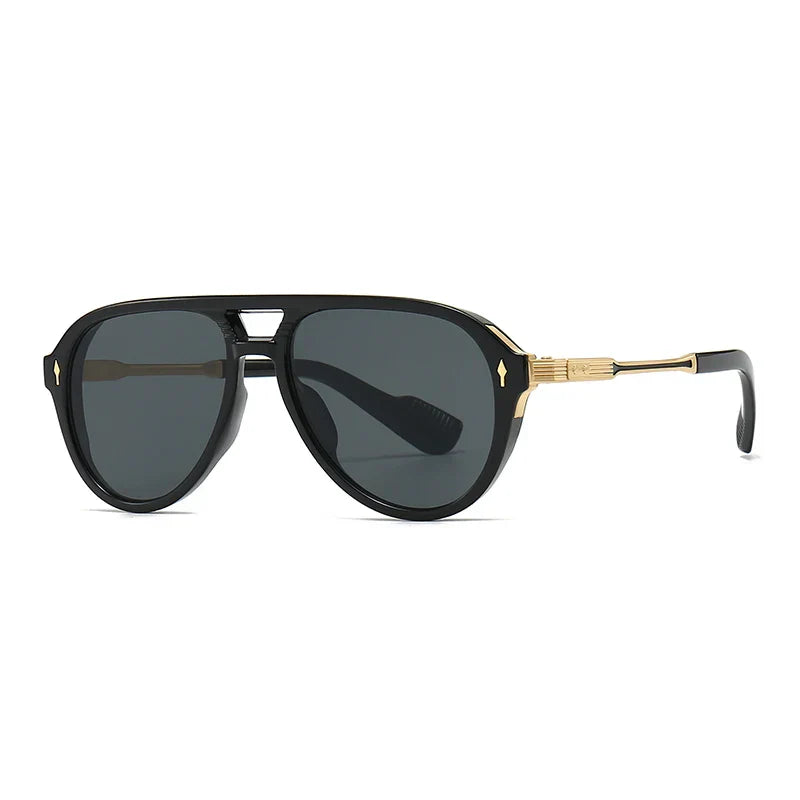 Lunettes de Soleil Aviateur Rétro Jade