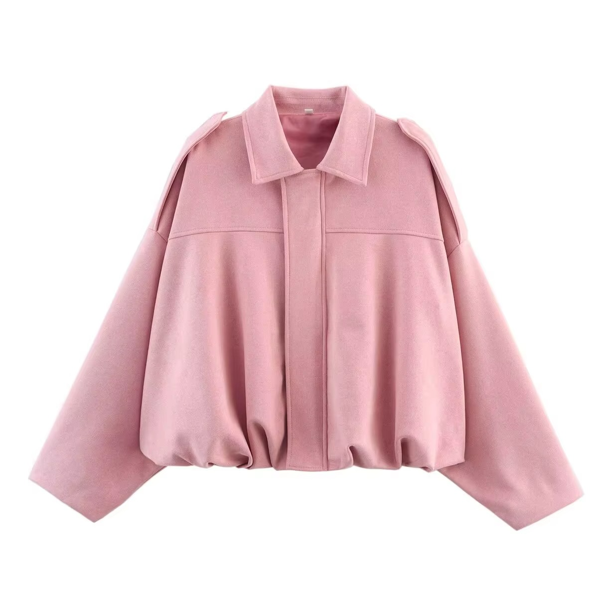 Veste Bomber Vintage Oversized pour Femmes