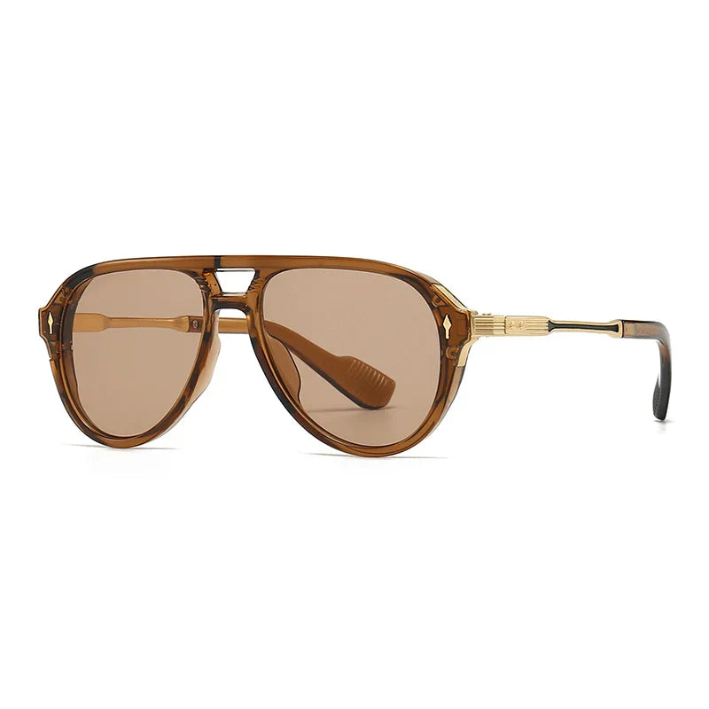 Lunettes de Soleil Aviateur Rétro Jade