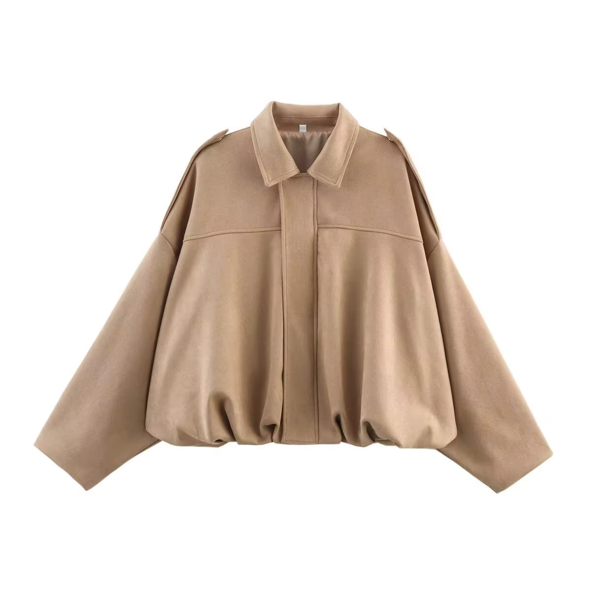 Veste Bomber Vintage Oversized pour Femmes