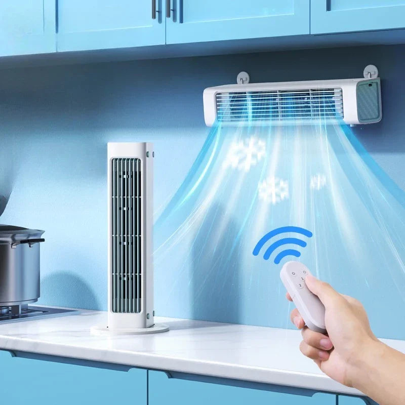AeroBreeze Ventilateur sans Lame | Silencieux et moderne avec télécommande et 3 vitesses