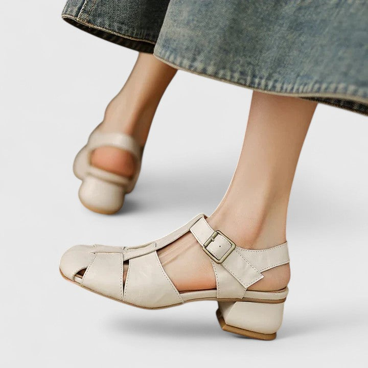 Elodie | Sandales élégantes pour femmes, cuir de haute qualité.