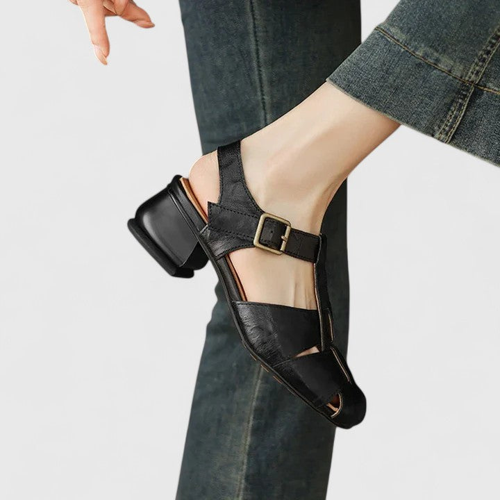 Elodie | Sandales élégantes pour femmes, cuir de haute qualité.