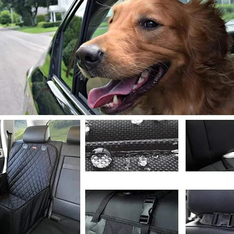 Auto-Hondenzitplaats RoadPaws | Imperméable & Résistant aux déchirures | Oxford 600D | Avec ou sans fermeture éclair